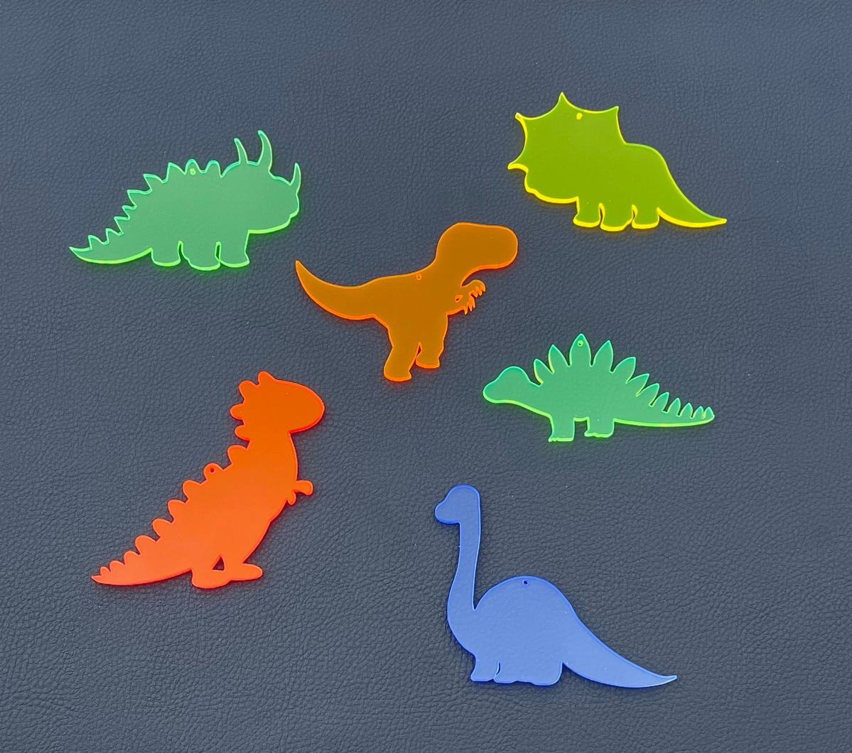 Sonnenfänger Dinos / Dinosaurier 6tlg Set Acryl für innen und außen